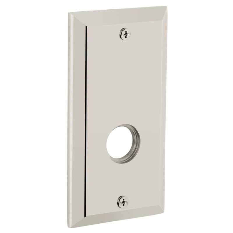 Lifetime Polished Nickel Square Passage Rosette T7156