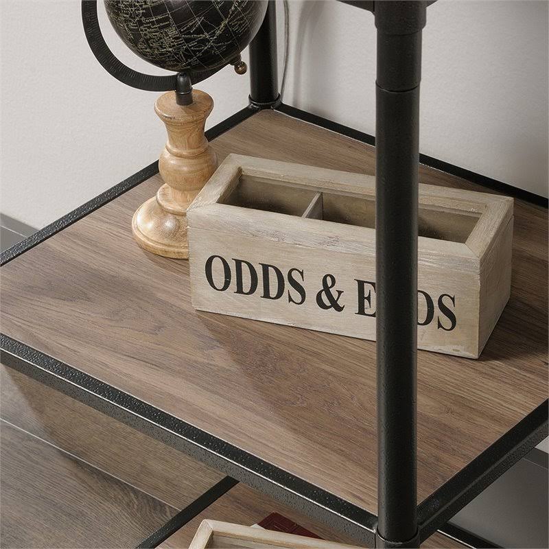 4 Shelf Bookcase in Salt Oak U8379
