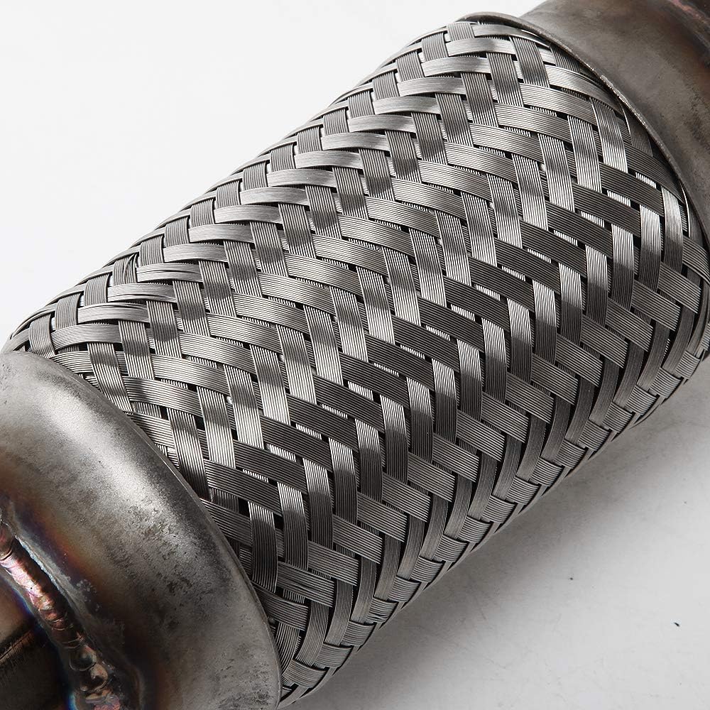 Front Flex Pipe T304 Stainless Steel Pack of 2 Y835