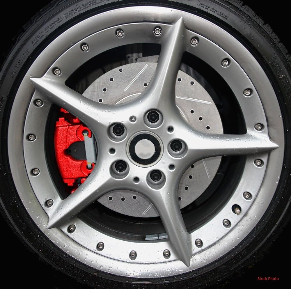 Red Coated Brake Calipers Brake Kit N5293