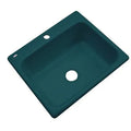 Teal 25x22 L x 22x22 W Kitchen Sink V53677
