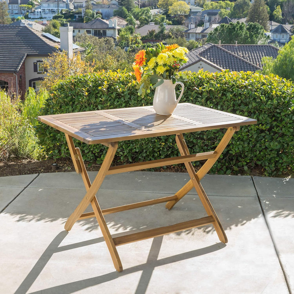 Acacia Wood Foldable Dining Table A14121