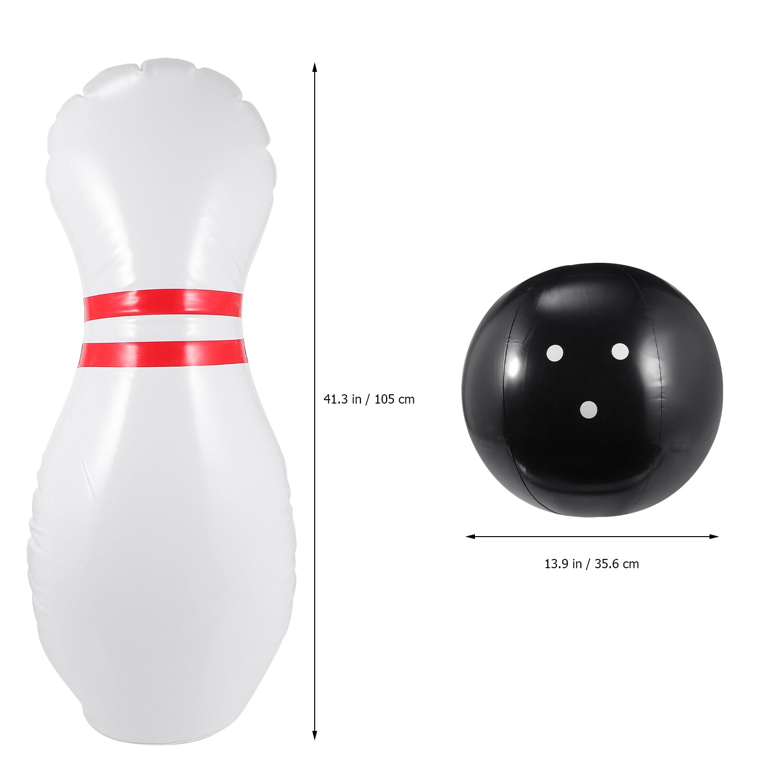 Inflatable Bowling Set Indoor Outdoor Game V6036