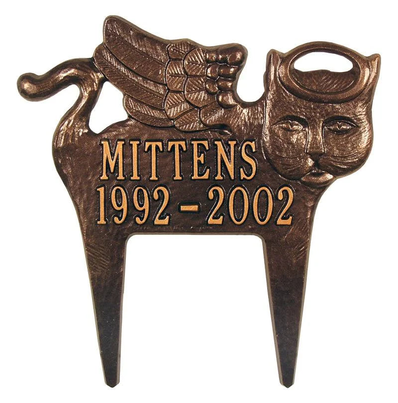 Antique Copper Pet Memorial U5851