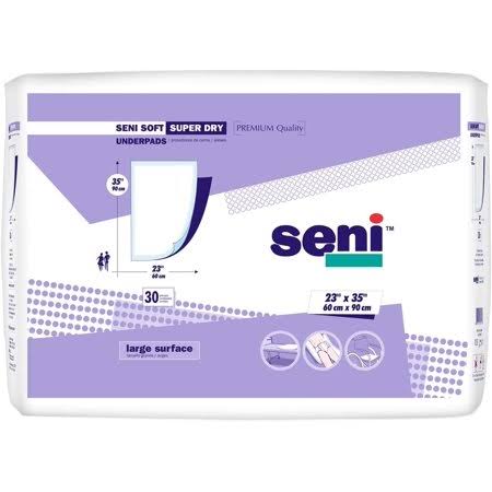 Soft Super Dry Underpad 23 x 35 inch Case of 60 G1275