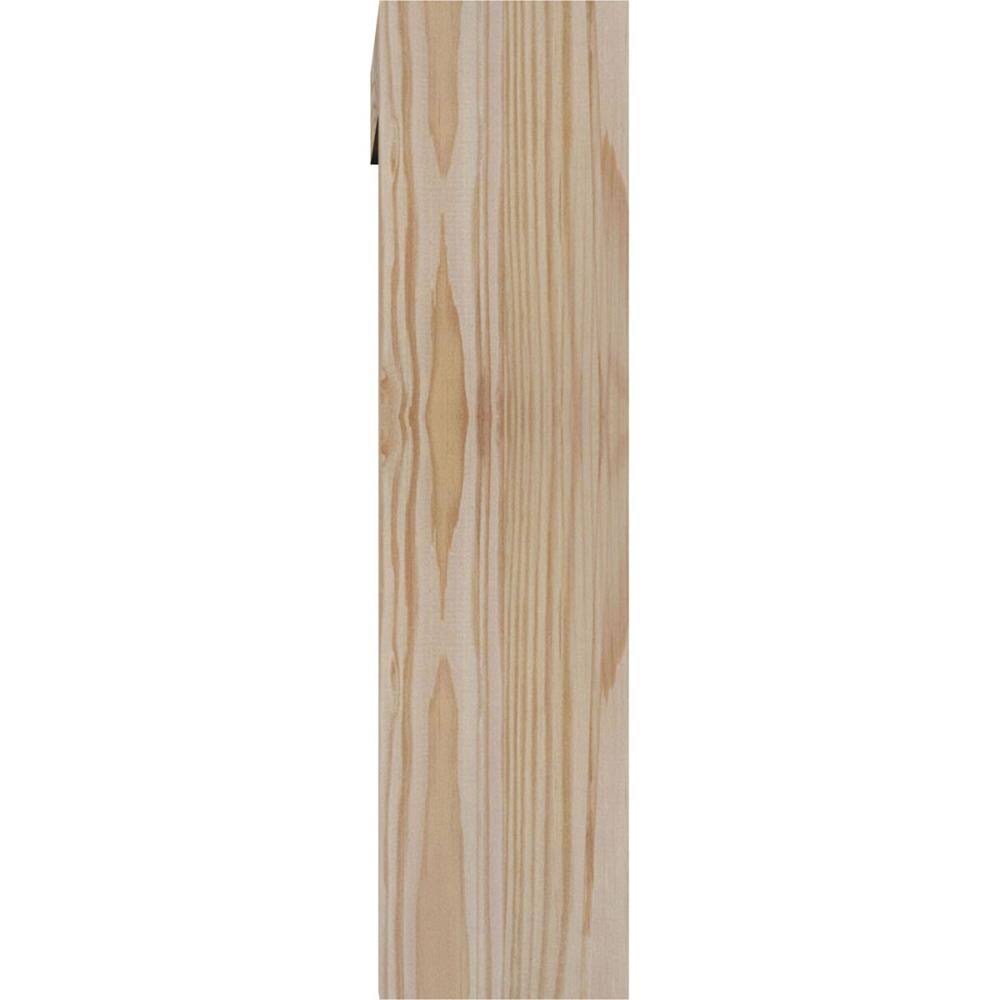 3 1/2x22W x 14x22D x 14x22H Douglas Fir Bracket with Offset Brace S459803