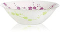 Green 10x22 Glass Serving Salad Bowl Q7468