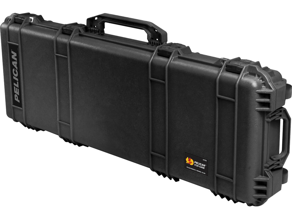 Black Long Gun Case with Foam T78191