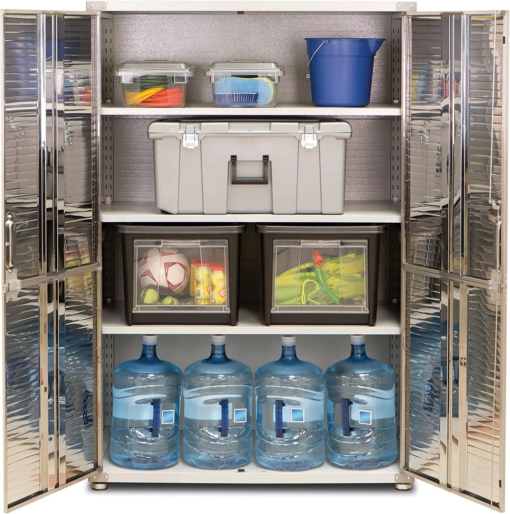 48" W x 24" D x 72" H Granite Steel Storage Cabinet N79897