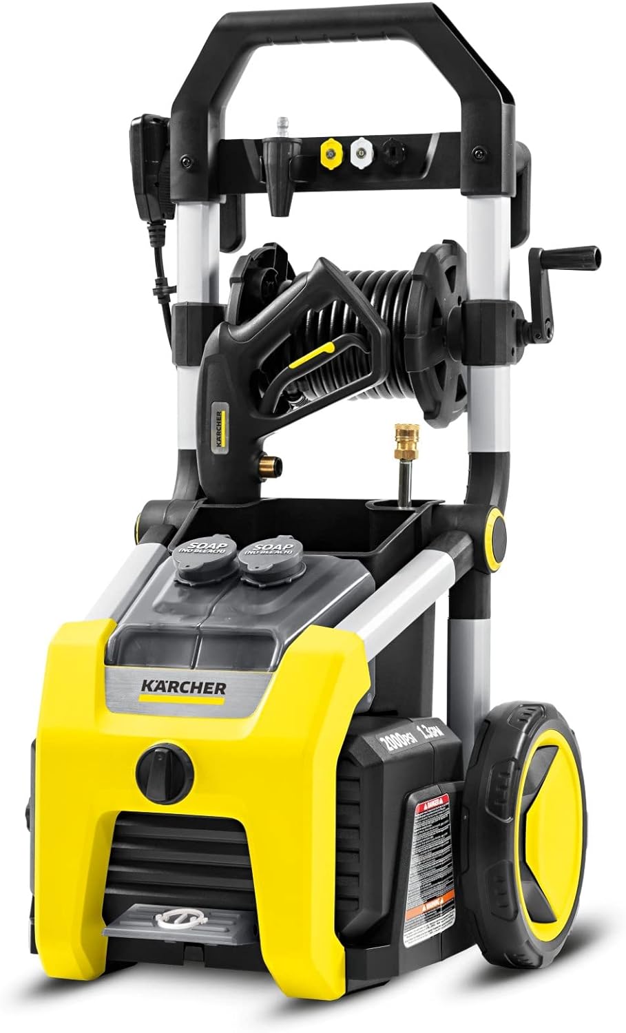 1700 PSI Electric Power Pressure Washer with 3 Nozzle Attachments S997308