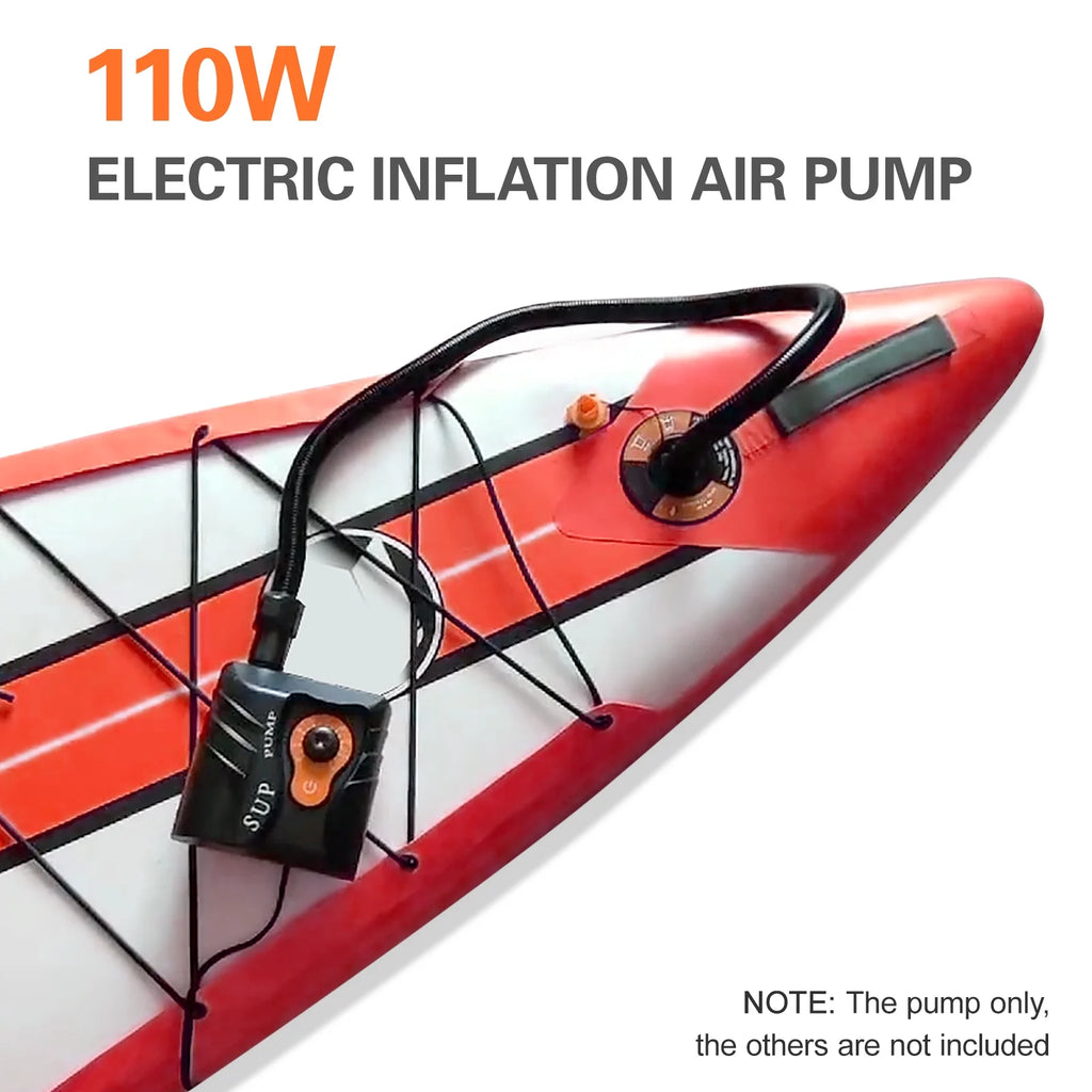16PSI Electric Inflation Air Pump with 6PCS Nozzles Q8191