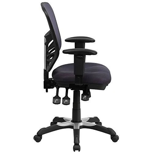 Mid-Back Dark Gray Mesh Executive Swivel Chair E394835
