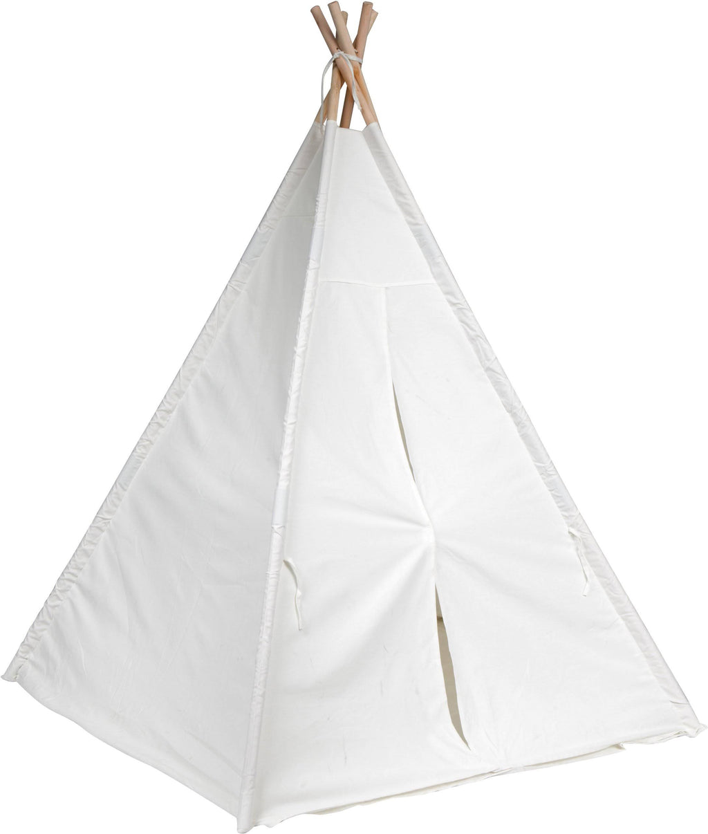 White Pine Wood Teepee Play House with Carry Case K70111