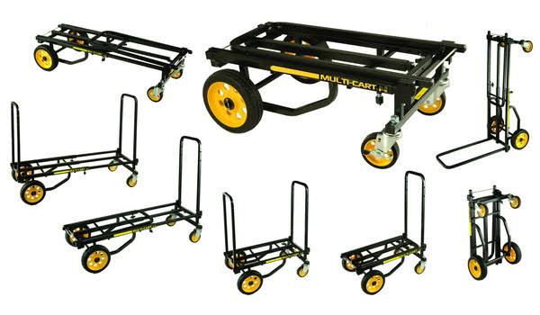 8-in-1 Mini Multi-Cart with Shelf B5205