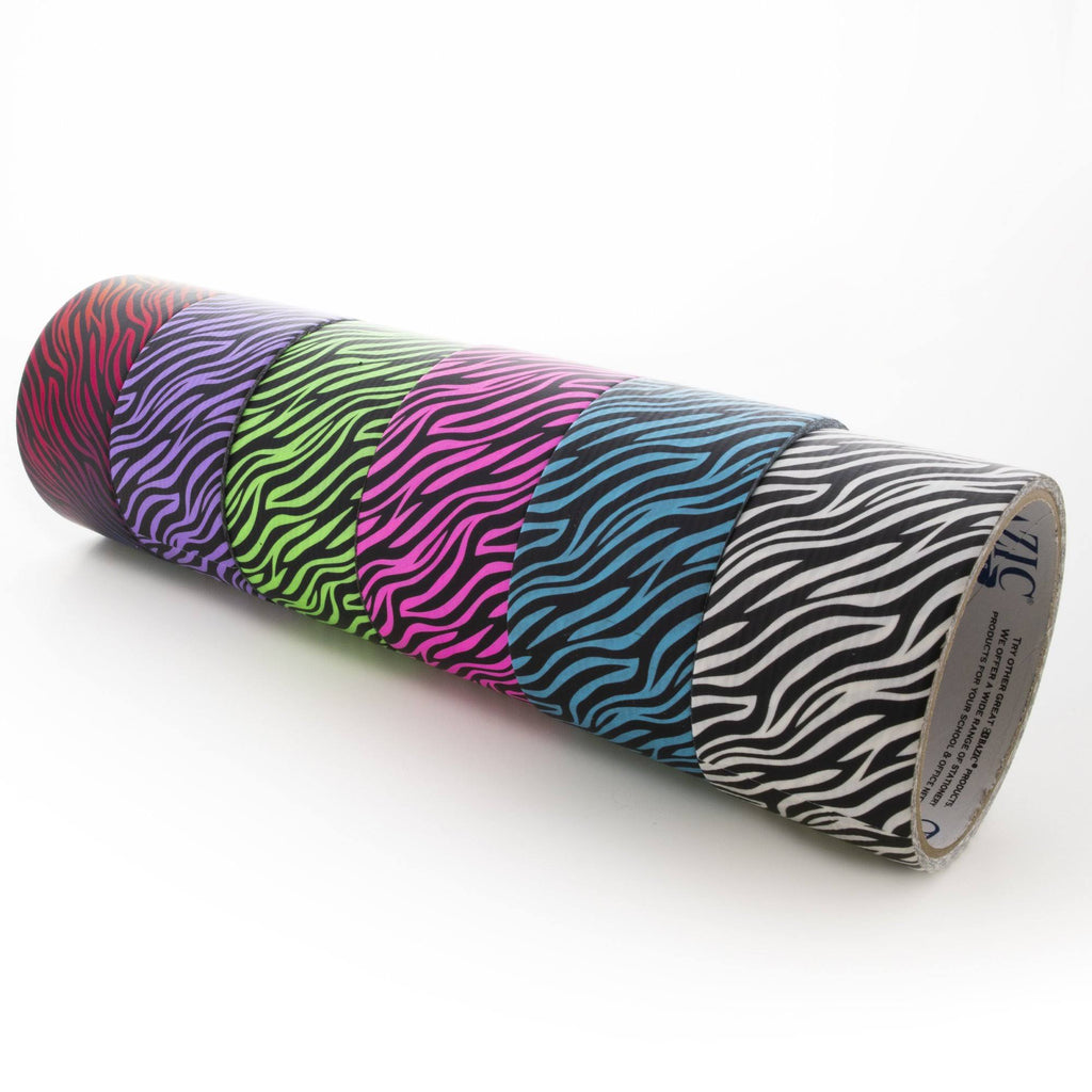 1.88 inch x 5 Yards Zebra Duct Tape (24/Case) J270