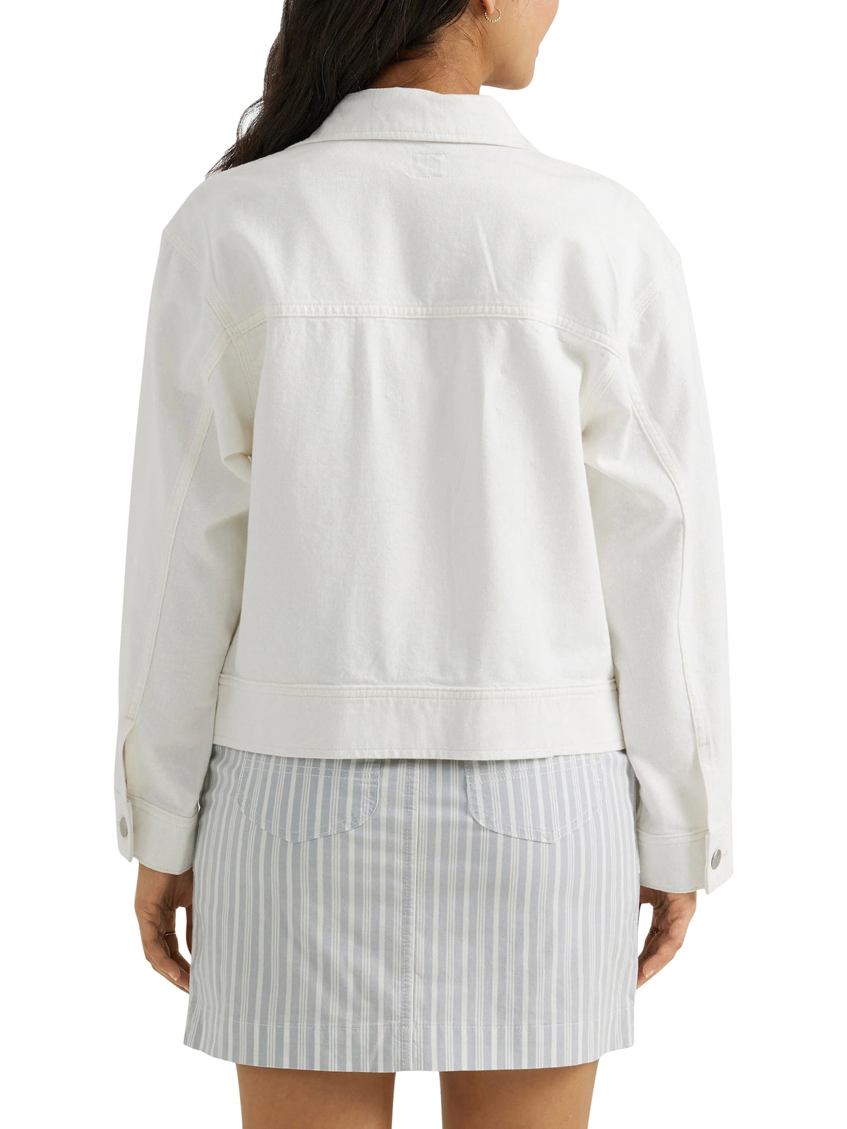 Cropped Chore Denim Jacket F13662