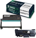 2 - Pack Toner Cartridge & Drum Replacement for Xerox Phaser 3260 Printer C355
