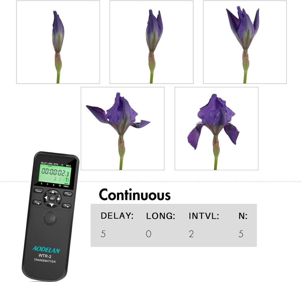Wireless Shutter Release Camera Remote Control X89079