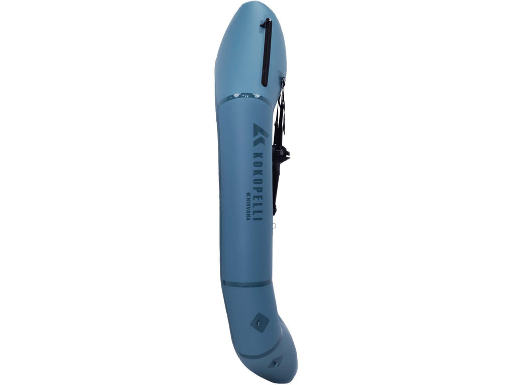 Smoke Blue Self-Bailing Packraft P472