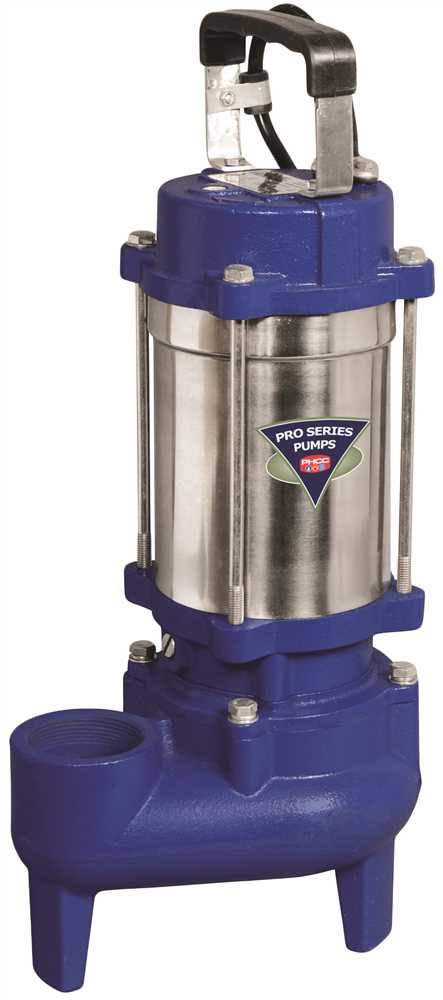 Cast Iron Sewage Pump M55932