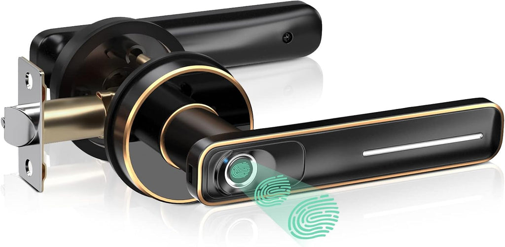 Fingerprint Door Lock, Biometric Door Knob, Pack of 2 B4564