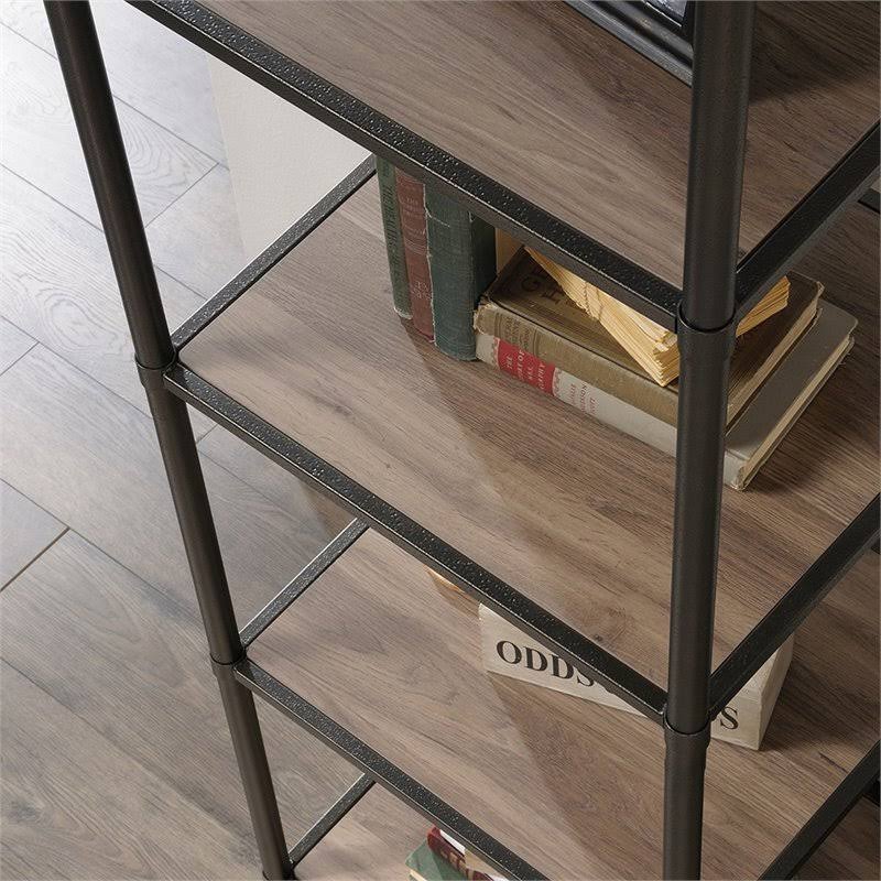 4 Shelf Bookcase in Salt Oak U8379