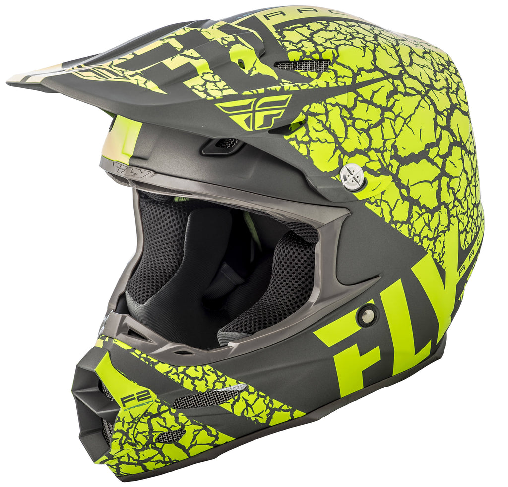 Matte Grey/Hi-Vis F2 Carbon Helmet A657554