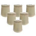 3.5 Silk Empire Candelabra Shade Set of 6 J358694