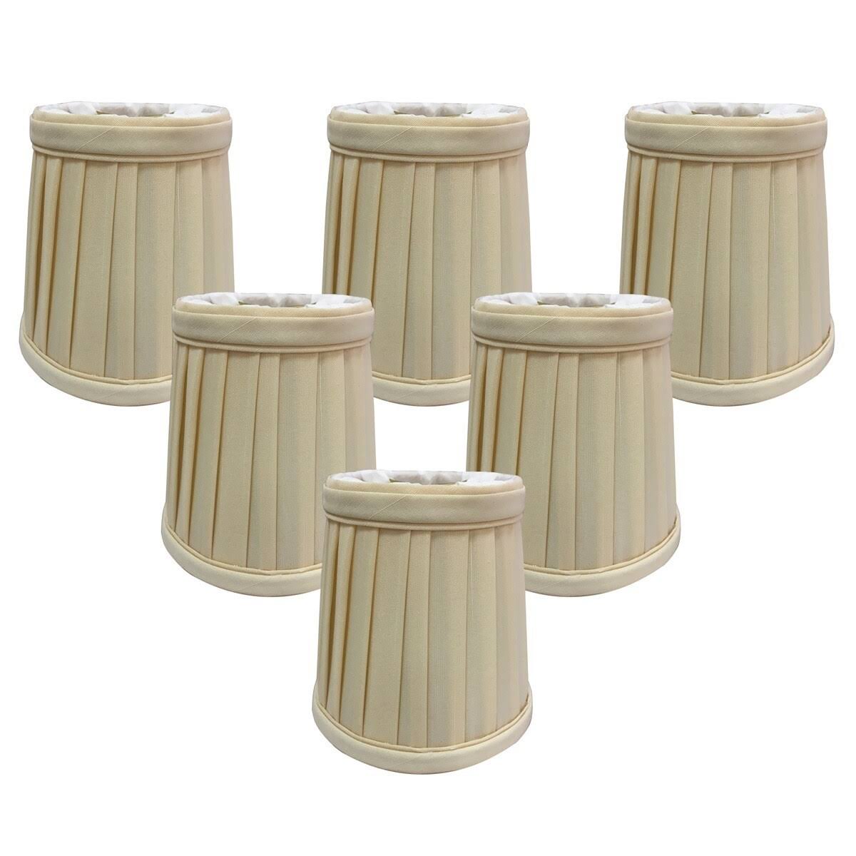 3.5 Silk Empire Candelabra Shade Set of 6 J358694