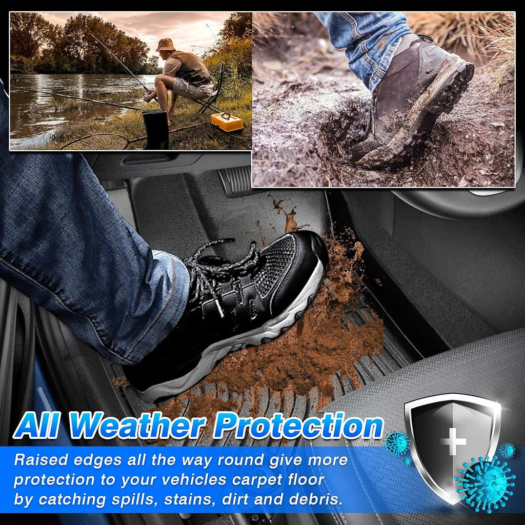 All Weather 2 Row Floor Liners K1564