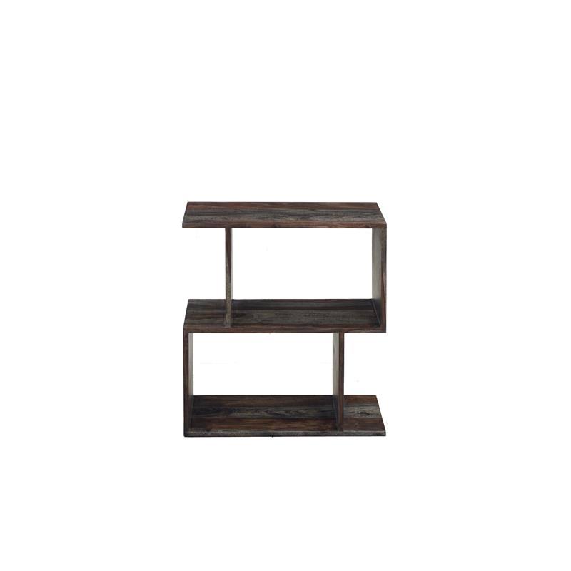 Gray Solid Sheesham Wood Bookcase M979