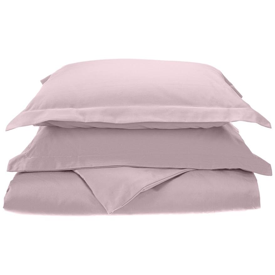 Lilac King Cotton Sateen Duvet Cover Set A70334