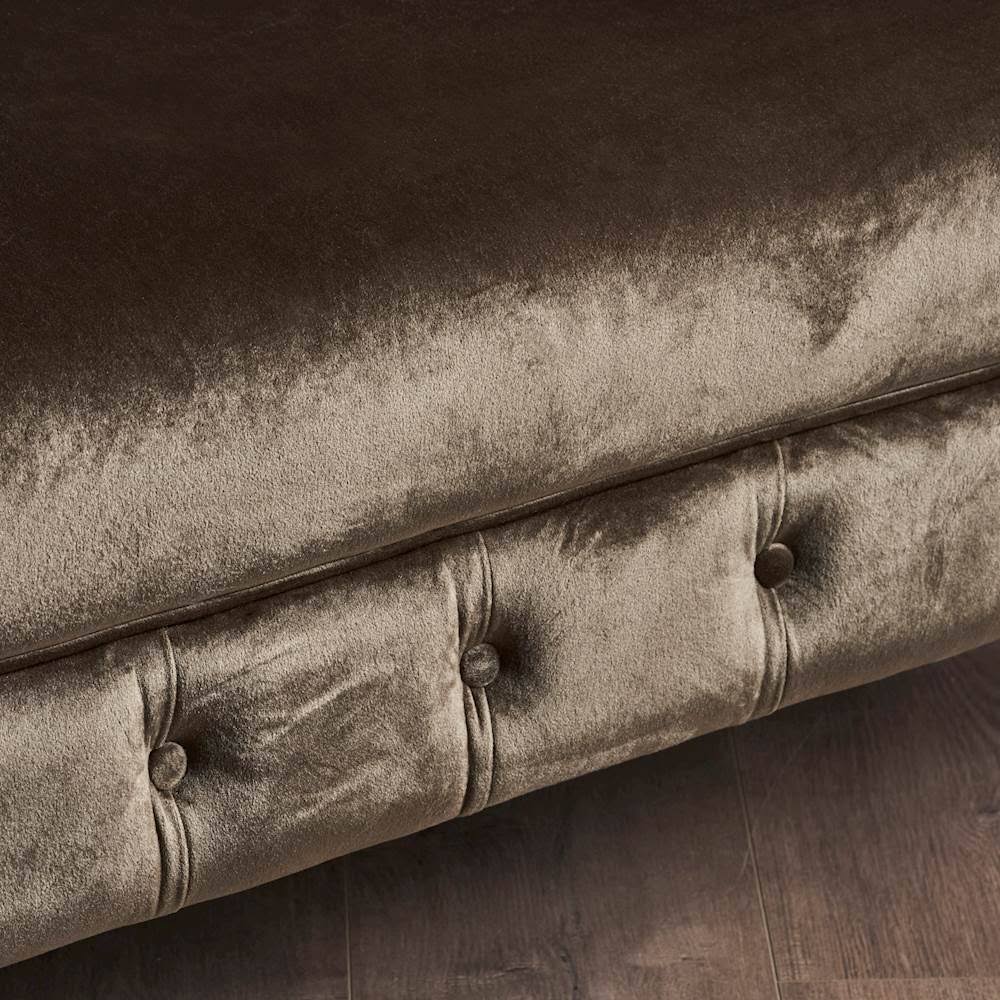 Gray Velvet Loveseat G607