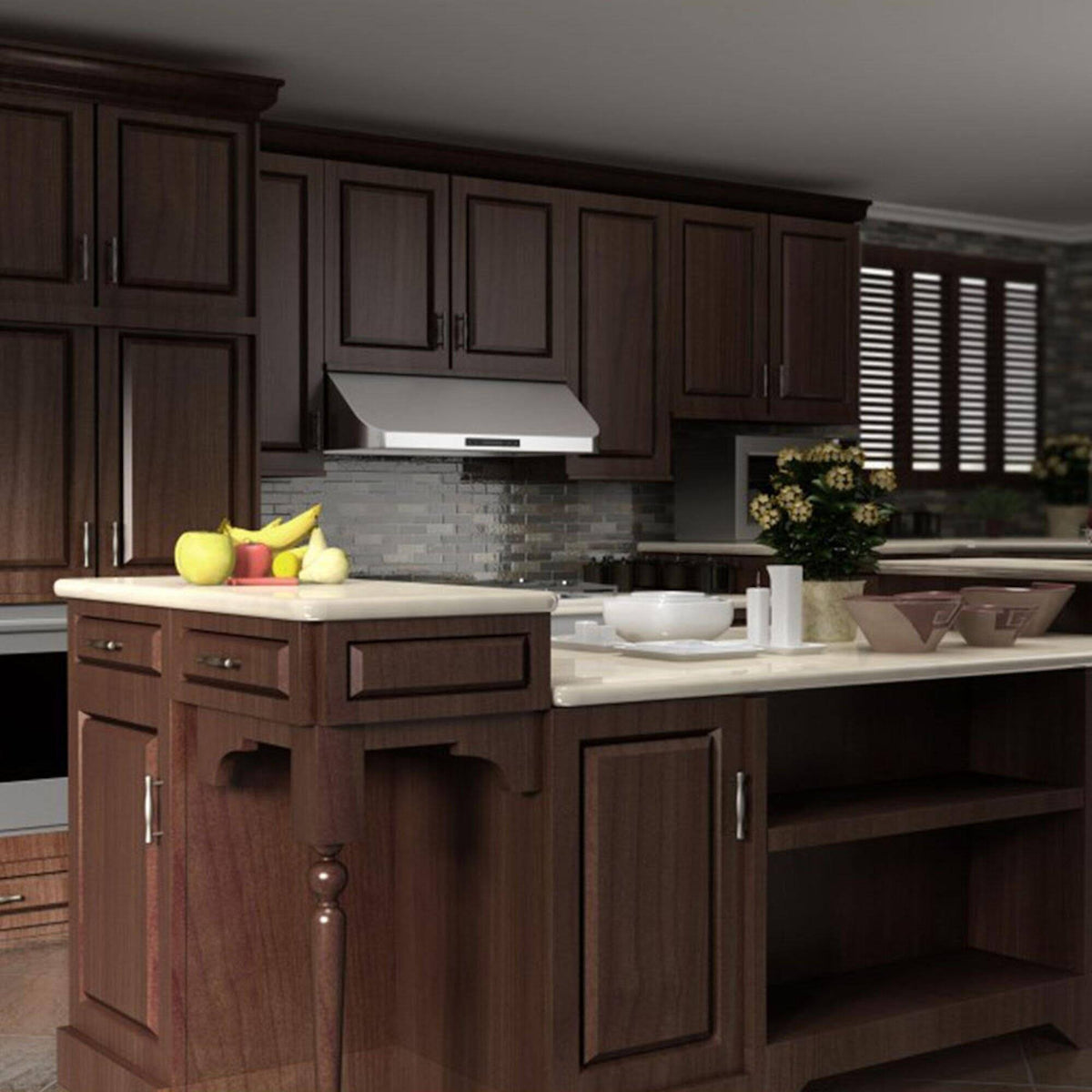 30x22 Stainless Steel Under Cabinet Range Hood T520708