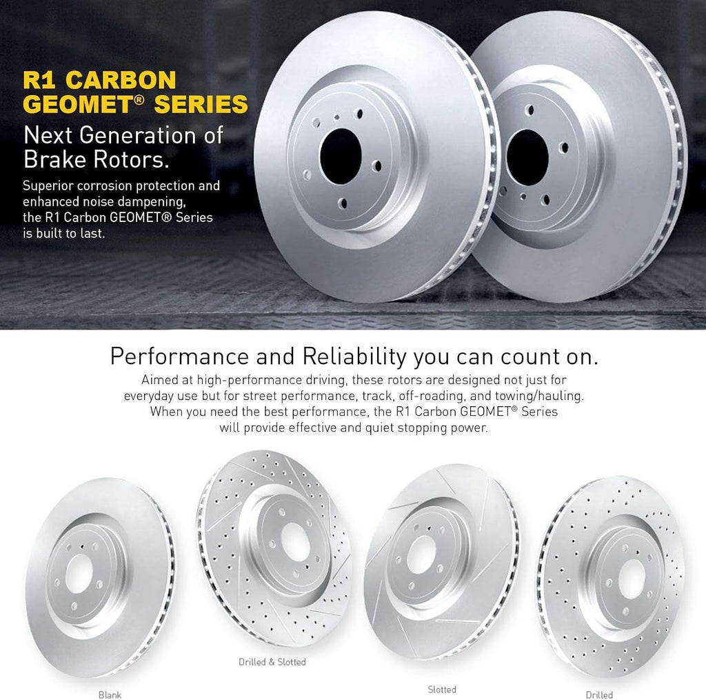 Carbon Brake Rotors with Pads and Hardware Kit U876997