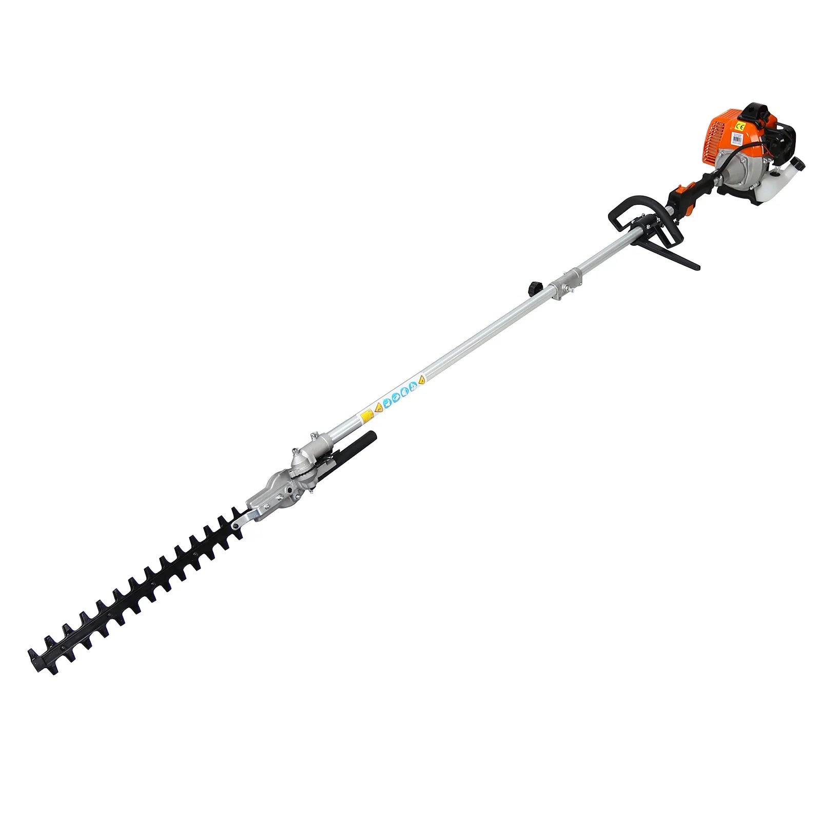 10 in 1 52CC 2-Cycle Garden Tool System with Pole Saw, Hedge Trimmer, Grass Trimmer, and Brush Cutter B813277
