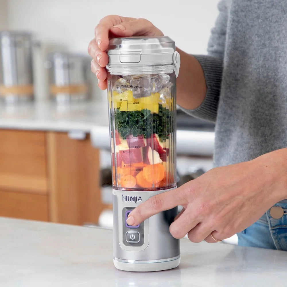 White 18 oz Portable Blender G701