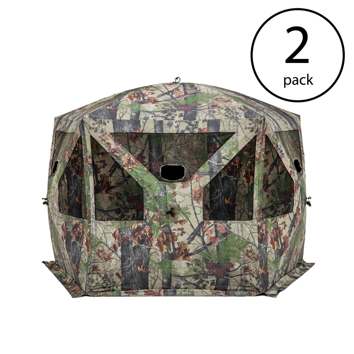Large Camo Ground Hunting Blind (2 Pack) X135347