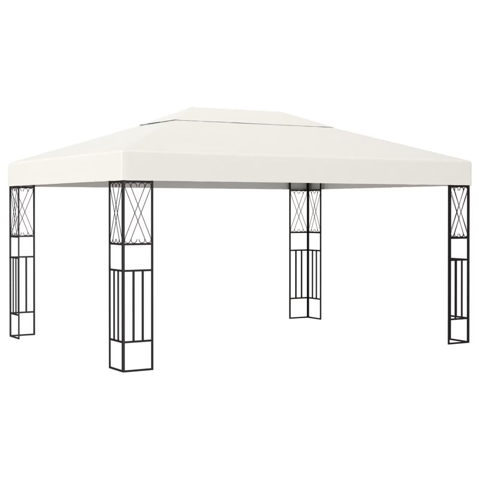 Cream Fabric Gazebo J136990