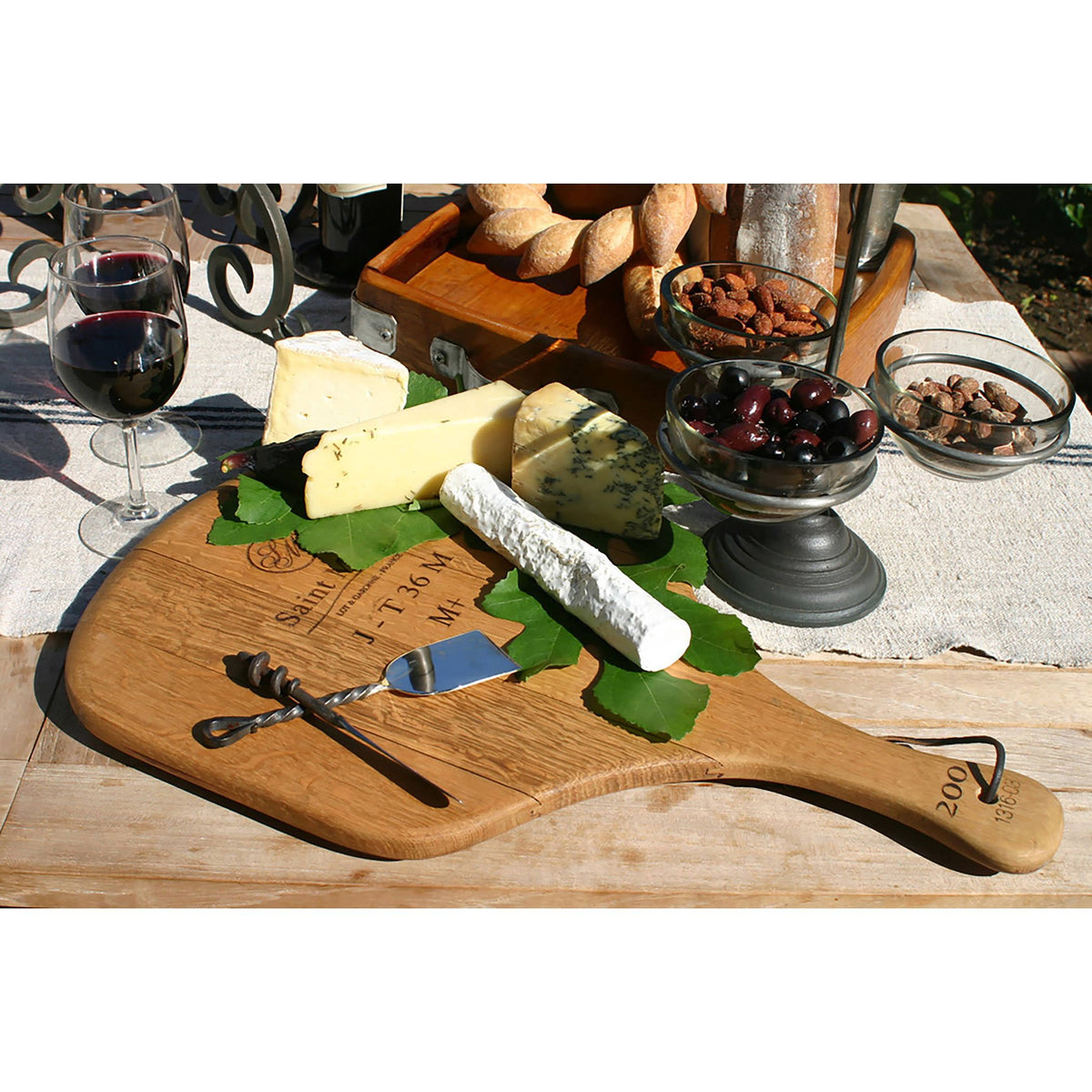Wine Cask Cheese Board A775