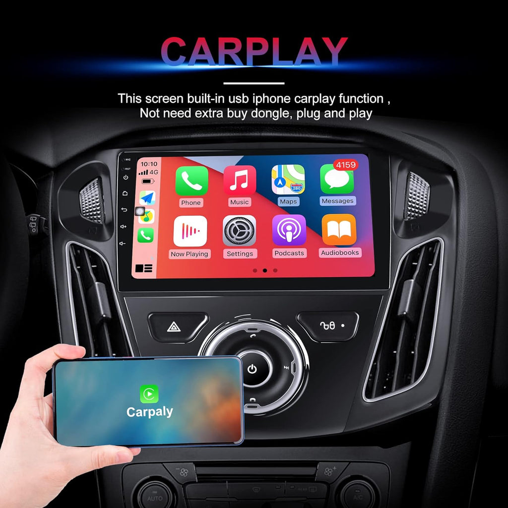 9 inch IPS Touch Screen Car Radio with CarPlay Bluetooth DSP J71709