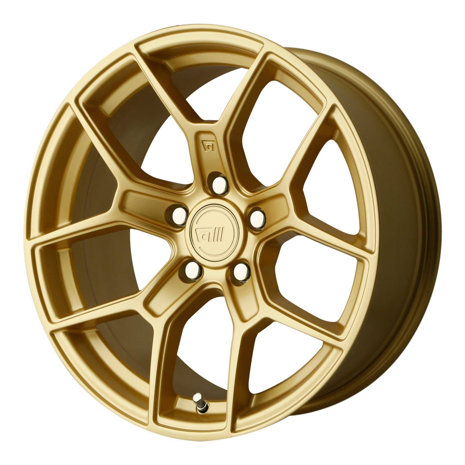 18x9.5 5x4.5x22 +25mm Gold Wheel Rim I4026