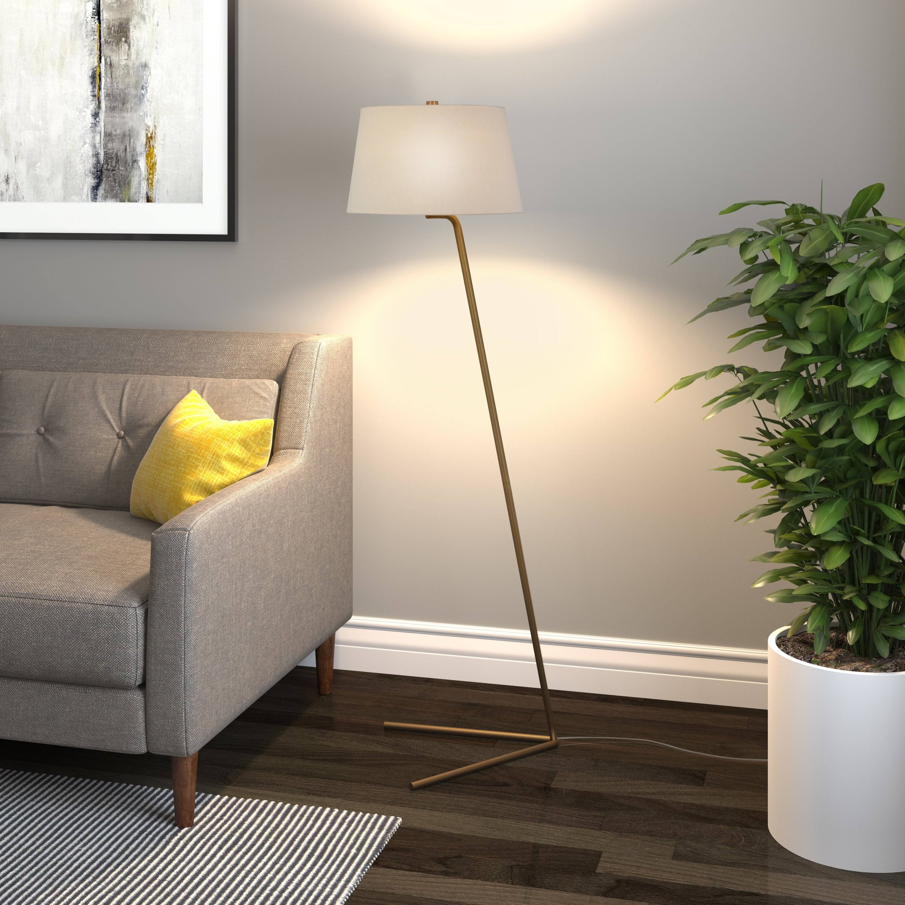 Brass Floor Lamp D655075