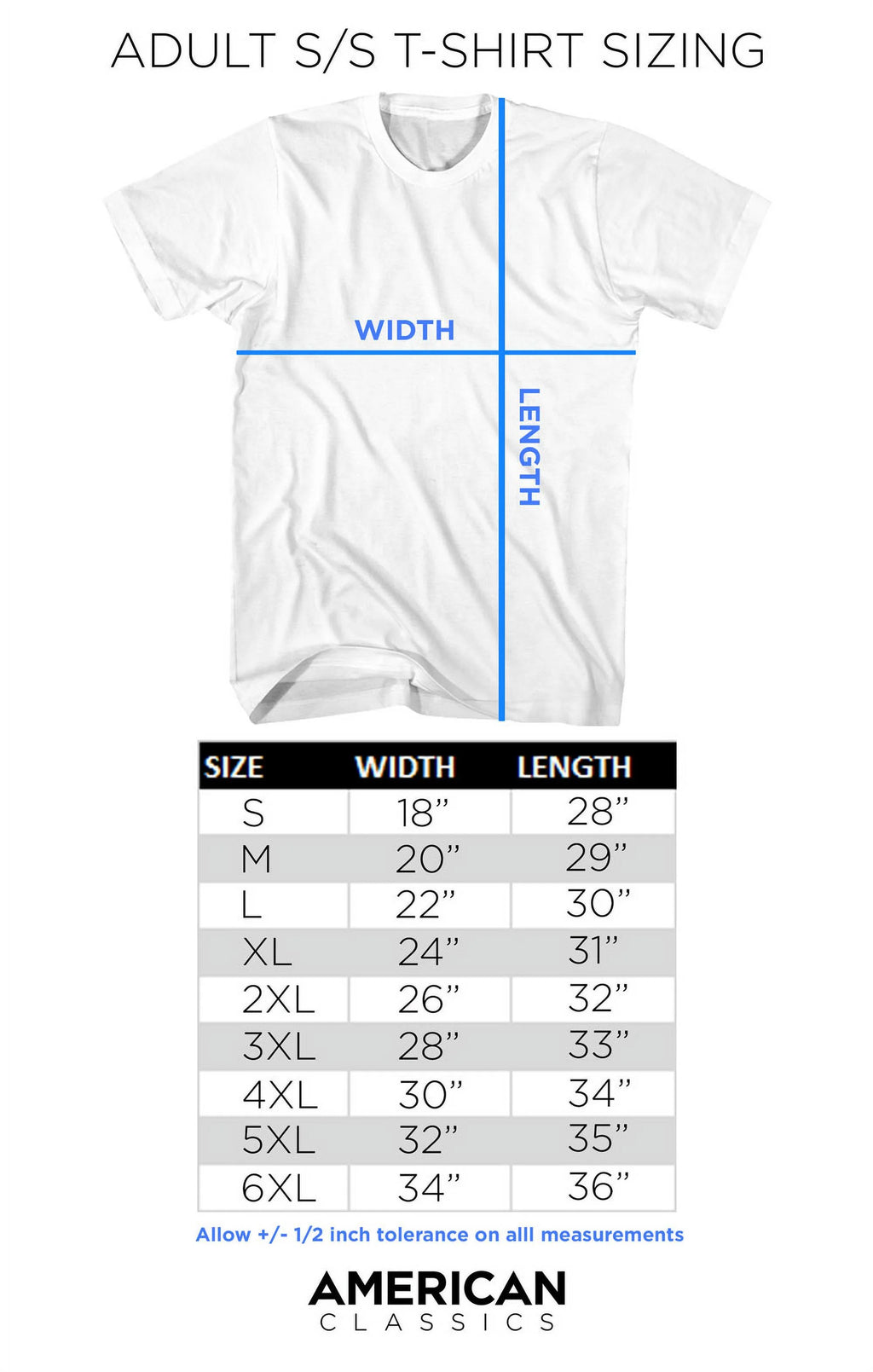 Black Adult T-Shirt 6X A718