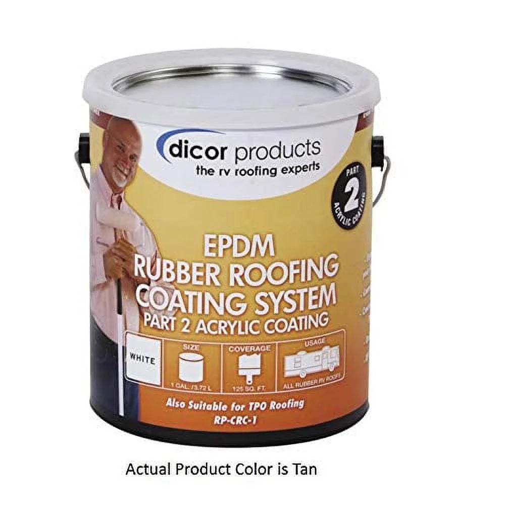 Tan Acrylic Roof Coating Z264942