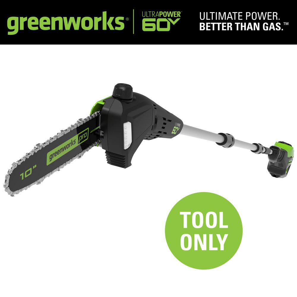 10 in. 60-Volt Cordless Pole Saw U210