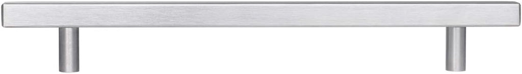 50 Pack Square Cabinet Handle 8.75 Length Satin Nickel V20745