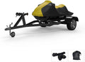 Yellow/Black Jet Ski Cover with Trailer Straps and Storage Bag O5596