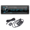 Bluetooth Single DIN Media Receiver with Sirius XM Connect Vehicle Tuner Kit I3642