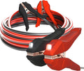 25-Feet 2-Gauge Heavy Duty Jumper Cables with LED Lights, Pack of 2 N8529